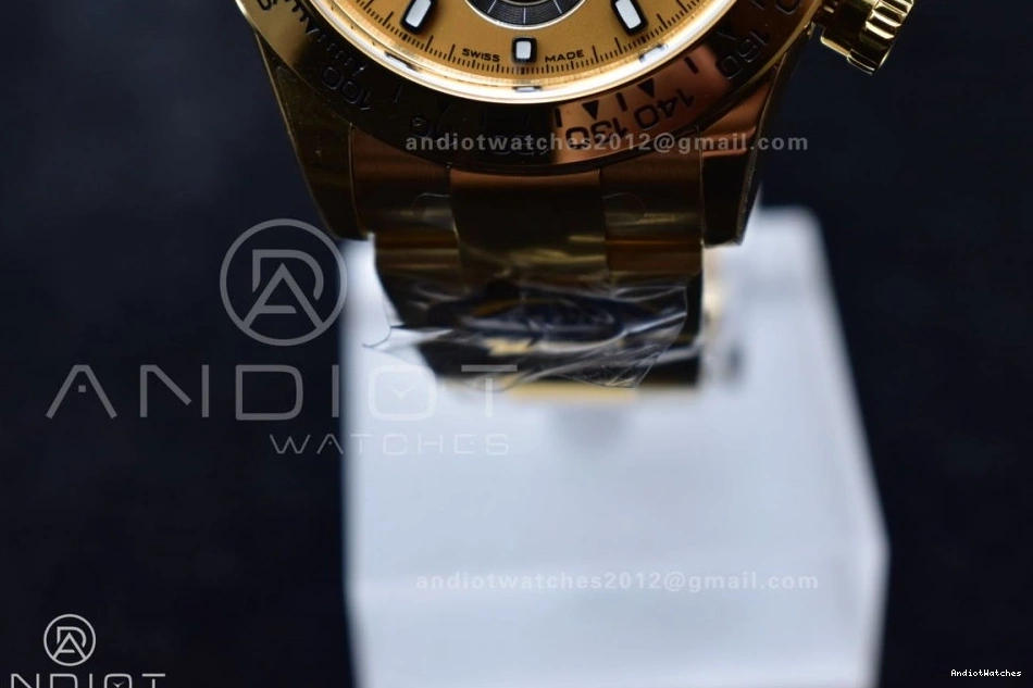 1:1 Daytona Black 116508 SA on BTF FreshLook Edition 761 Bracelet Best Dial YG YG 0907